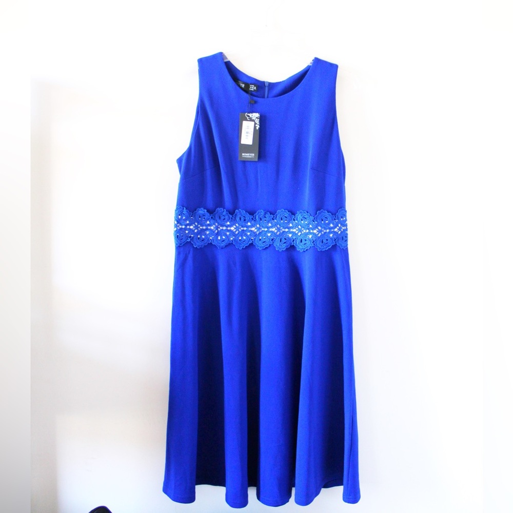 Homeeye Fashion Women’s Blue Dress